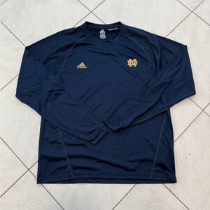 Adidas Notre Dame Long Sleeve
